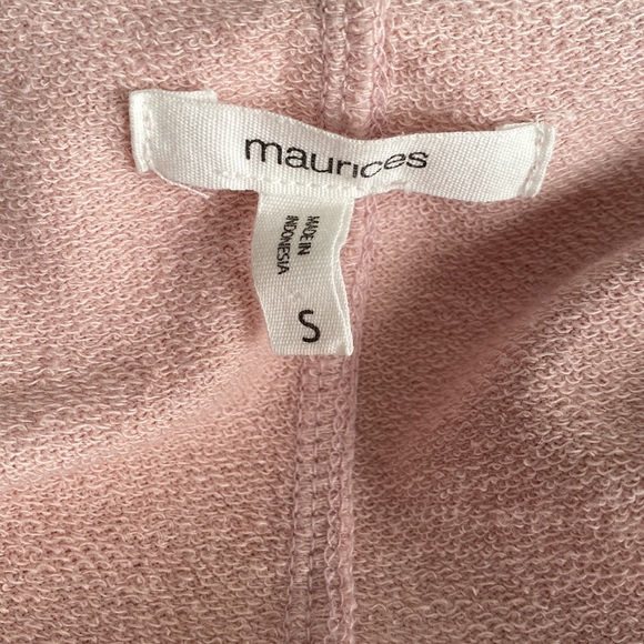 Maurices - Blush Pink Military-Inspired Cardigan - Picture 6 of 8